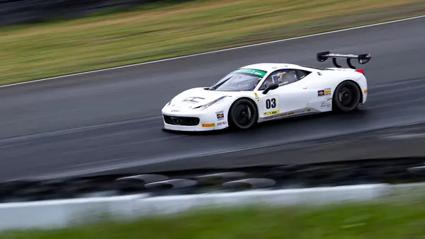 Gotham Motorsports Ferrari racing on track