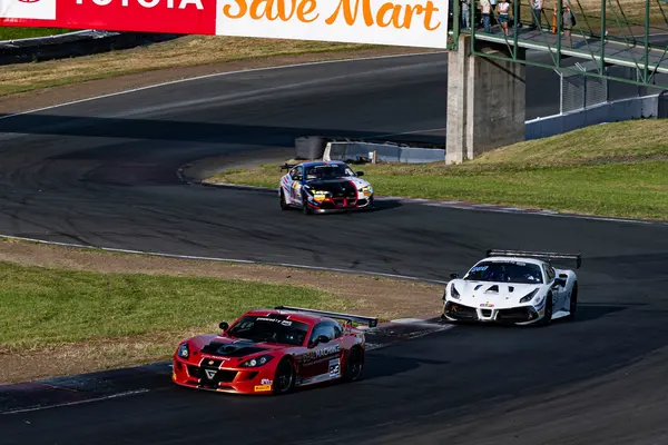 Gotham Motorsports Ferrari racing on track